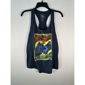 Hawaii XL Tank Top "COLORS OF HAWAII blue Graphic Hawaiian Vacation Shirt